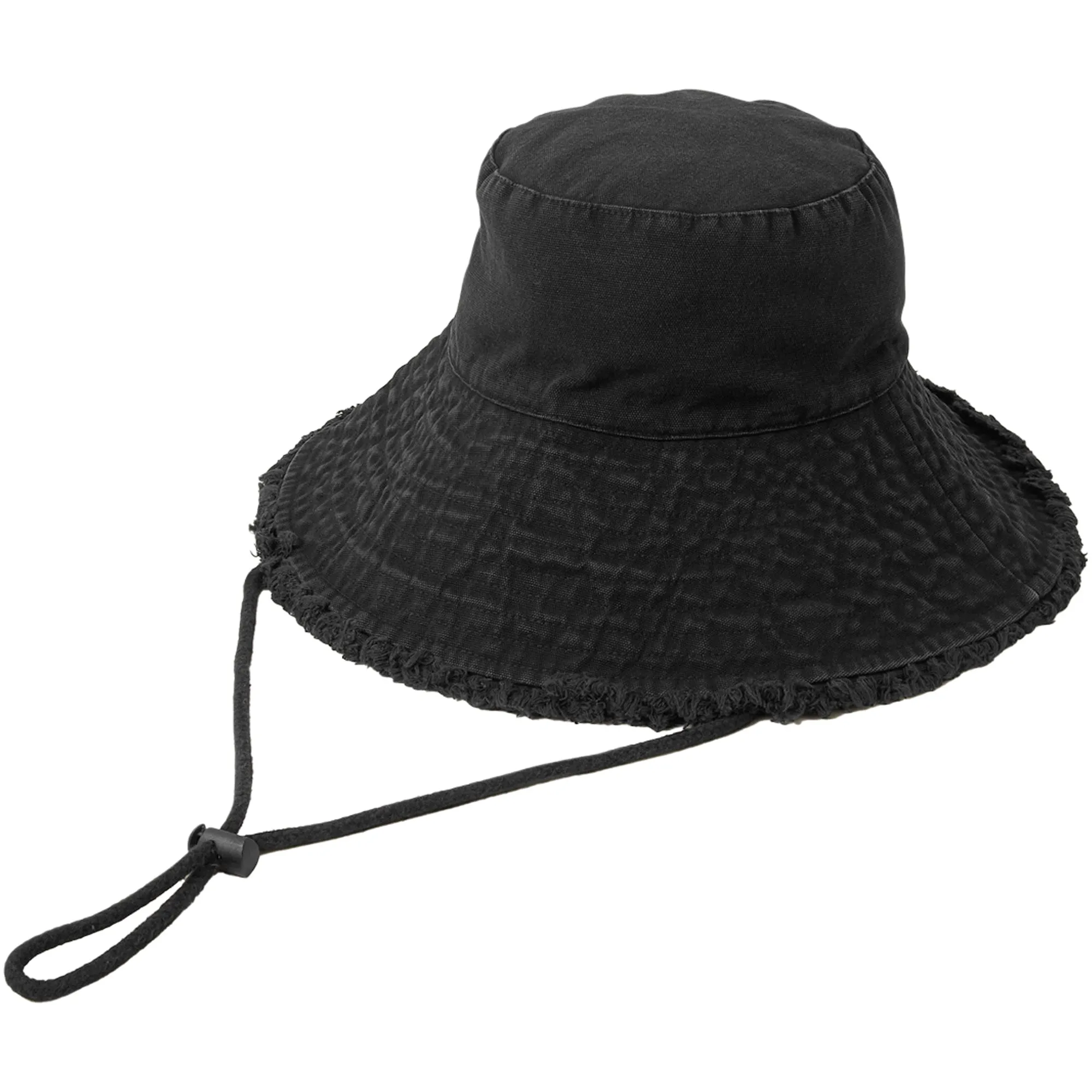 Accessorize London Women's Lace Trim Bucket Hat Black