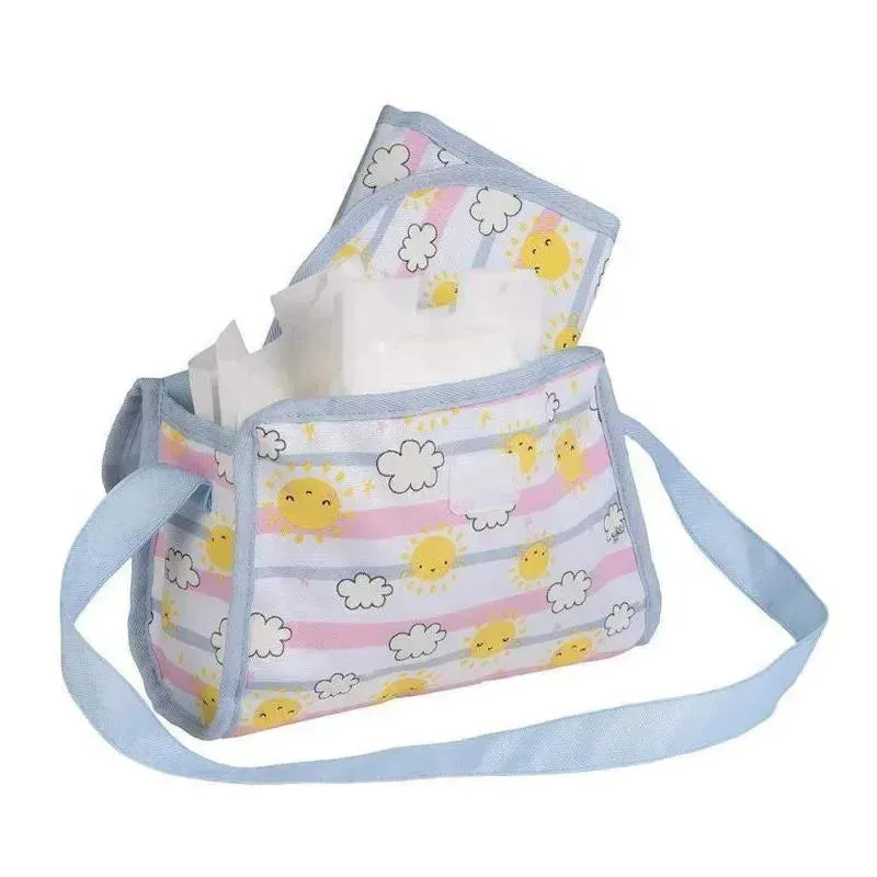 Adora - Baby Doll Diaper Bag Set, Sunny Days