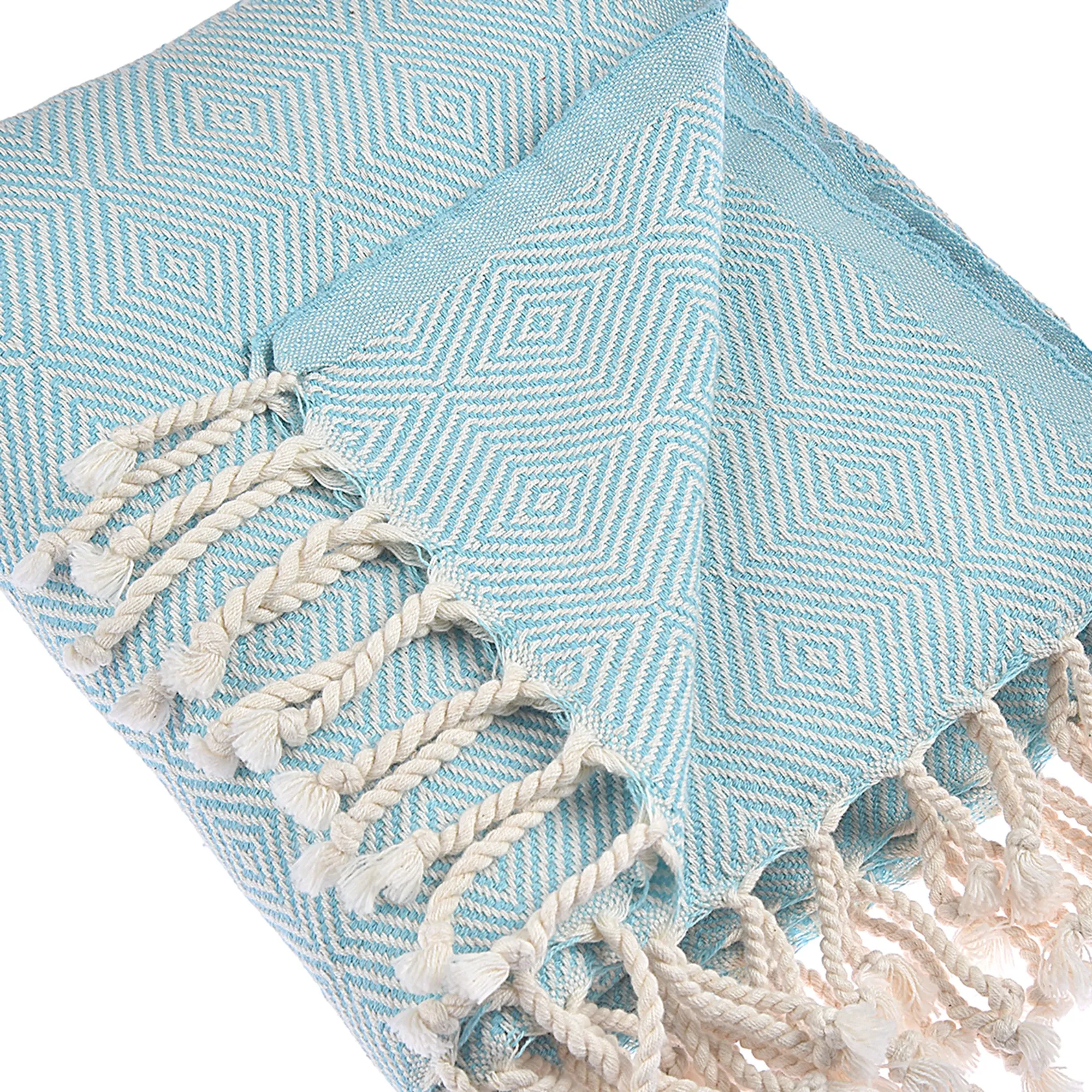 Asia Peshtemal Pure Cotton Throw Blanket