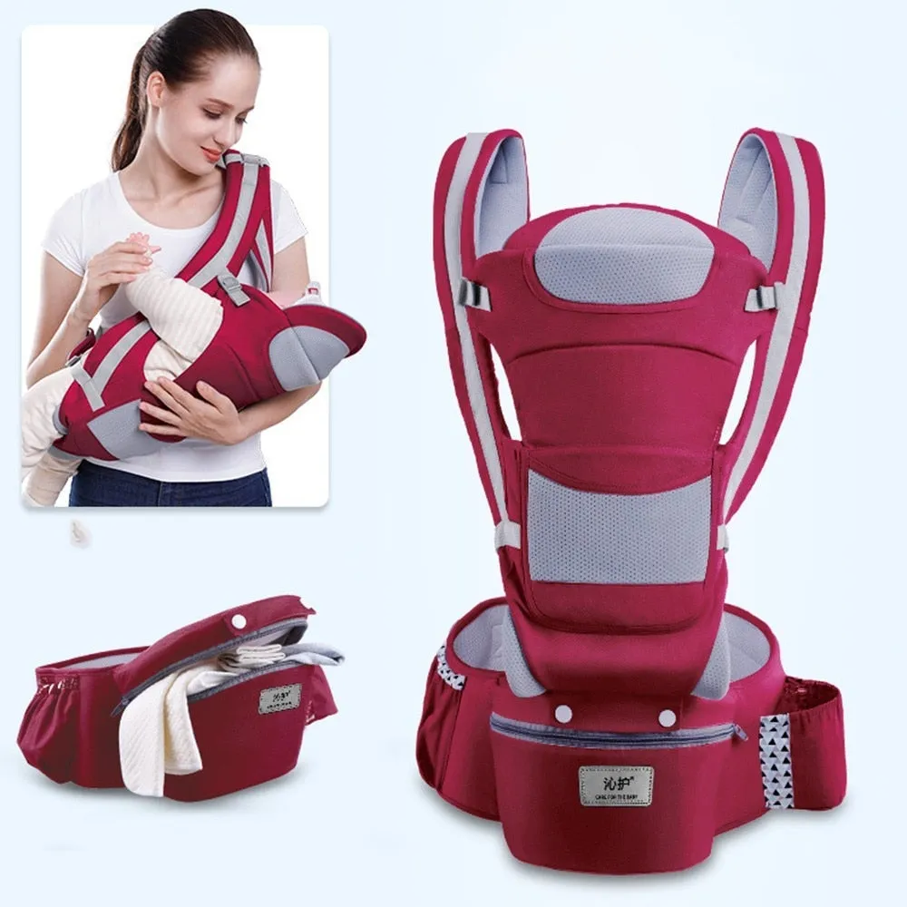 Baby Carrier 0-3-48m Portabebe Baby Carrier Ergonomic Baby Carrier Infant Baby Ergonomic Kangaroo Baby Sling