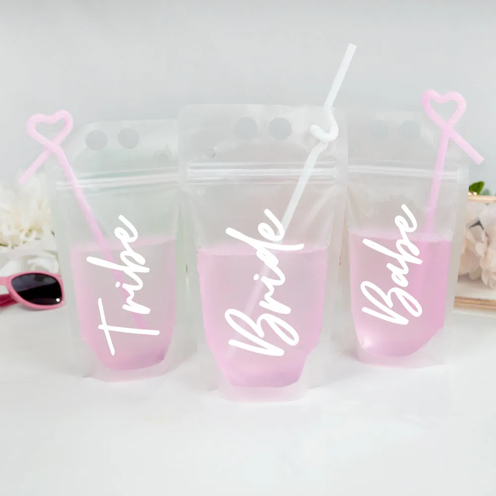 Bachelorette Party Drink Pouches