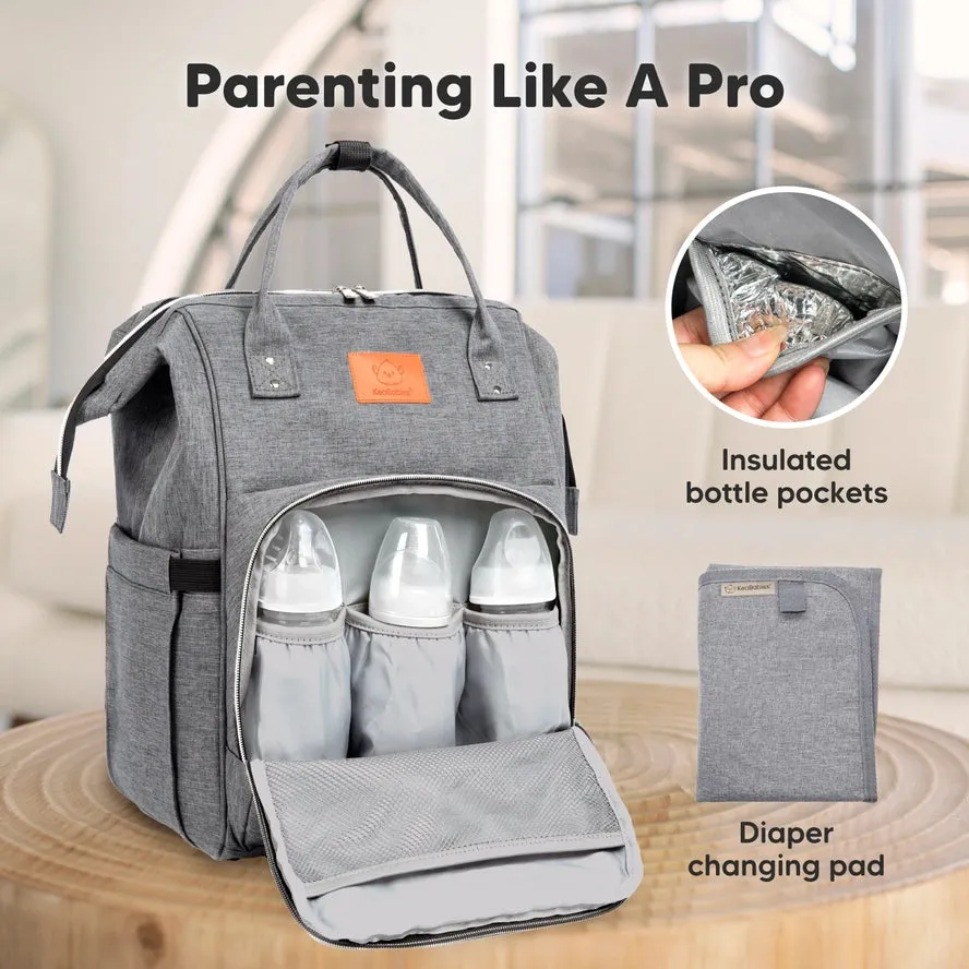 Backpack Diaper Bag (Click for colors)