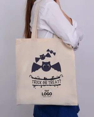 Bats Trick or Treat? - Halloween Tote Bags