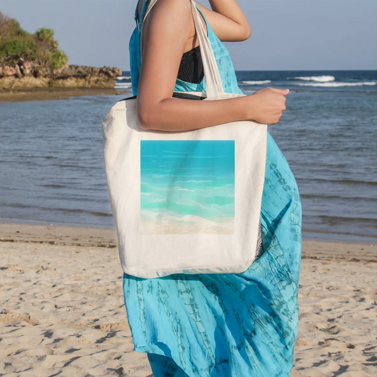 Beach Colors Beach Tote