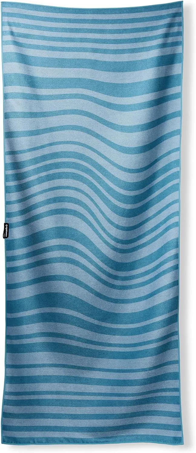 Beach Towel, Made with Recycled Materials, Super Absorbent, Sand Resistant 72.5x30