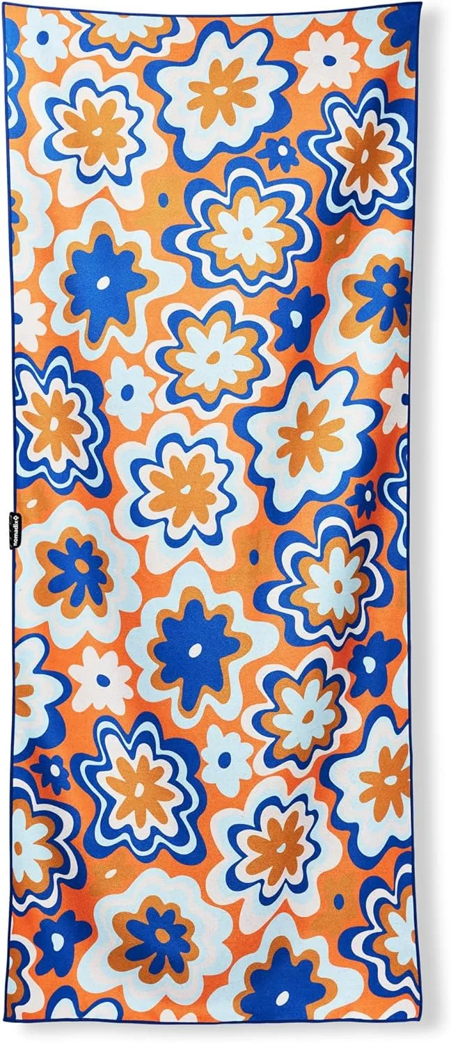 Beach Towel, Made with Recycled Materials, Super Absorbent, Sand Resistant 72.5x30