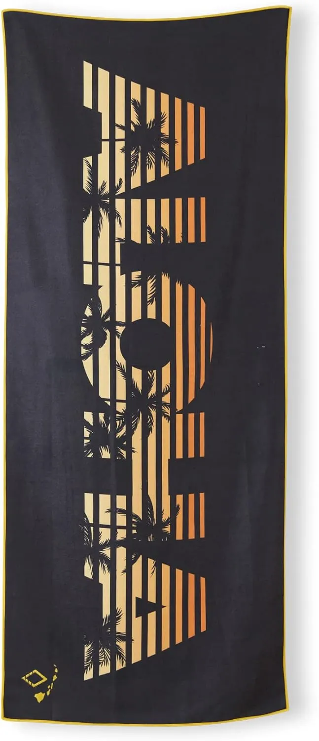 Beach Towel, Made with Recycled Materials, Super Absorbent, Sand Resistant 72.5x30