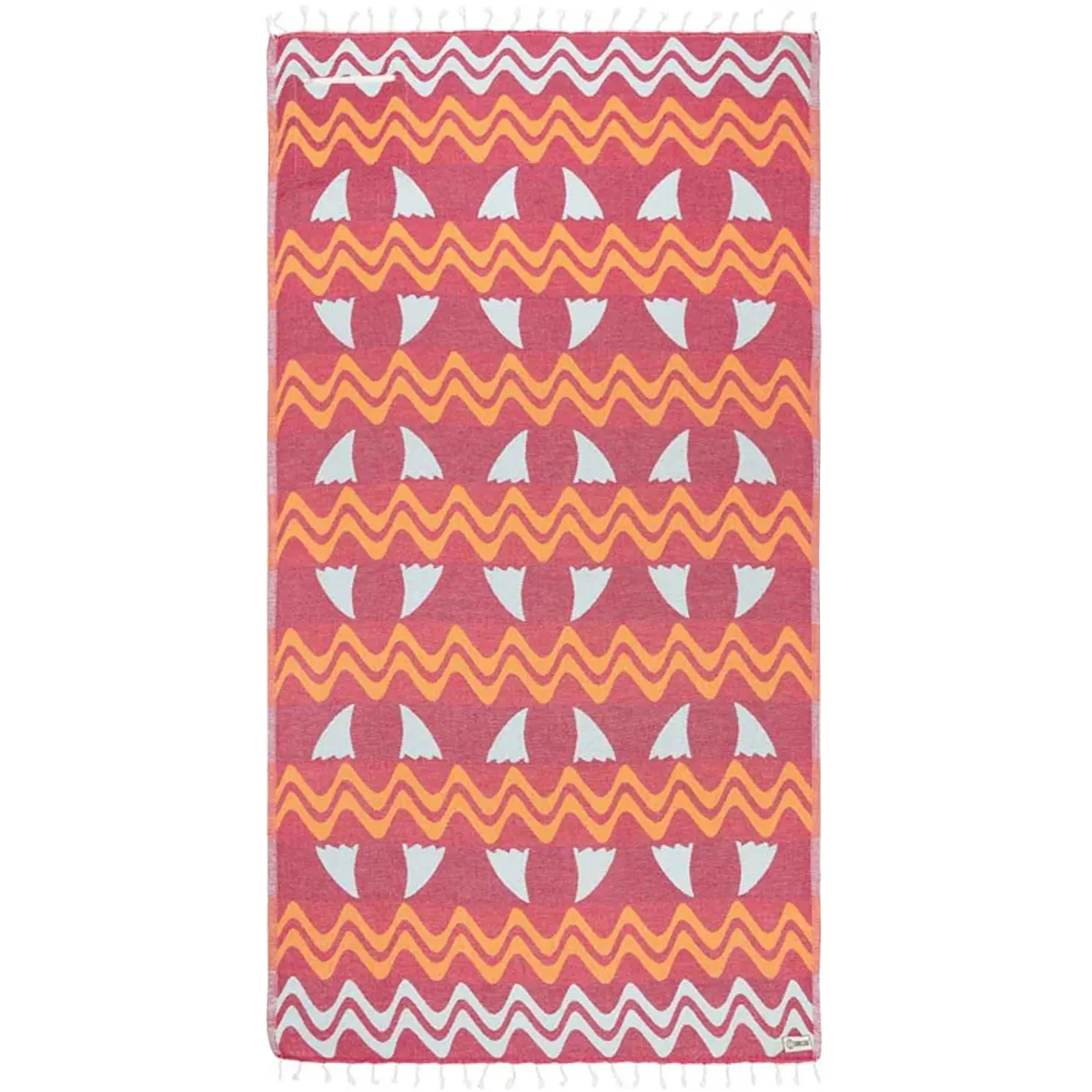 Beach Towel with Zipper Pocket