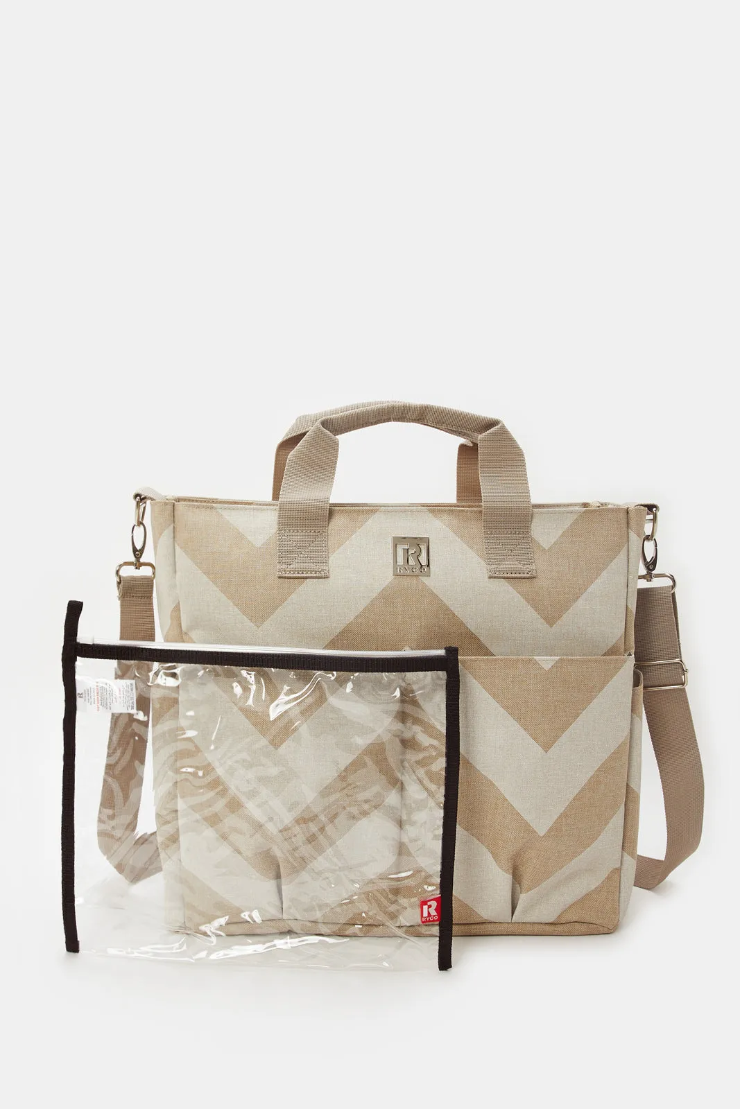 Beige Printed Ryco Sorrento Nursery Bag