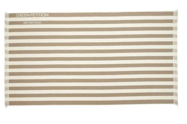 Beige Sand Beach Towel