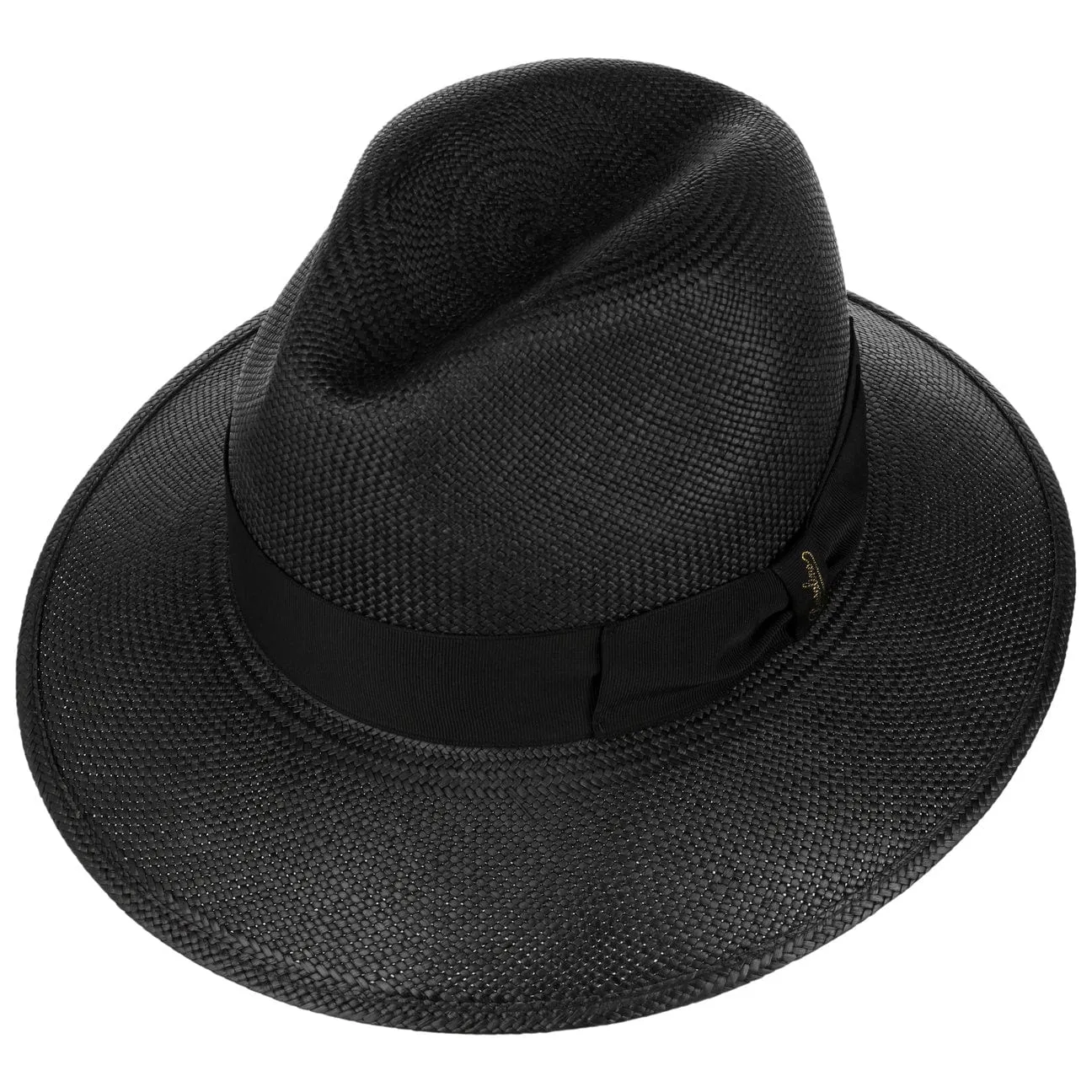 Big Brim Fedora Straw Hat by Borsalino