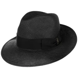 Big Brim Fedora Straw Hat by Borsalino