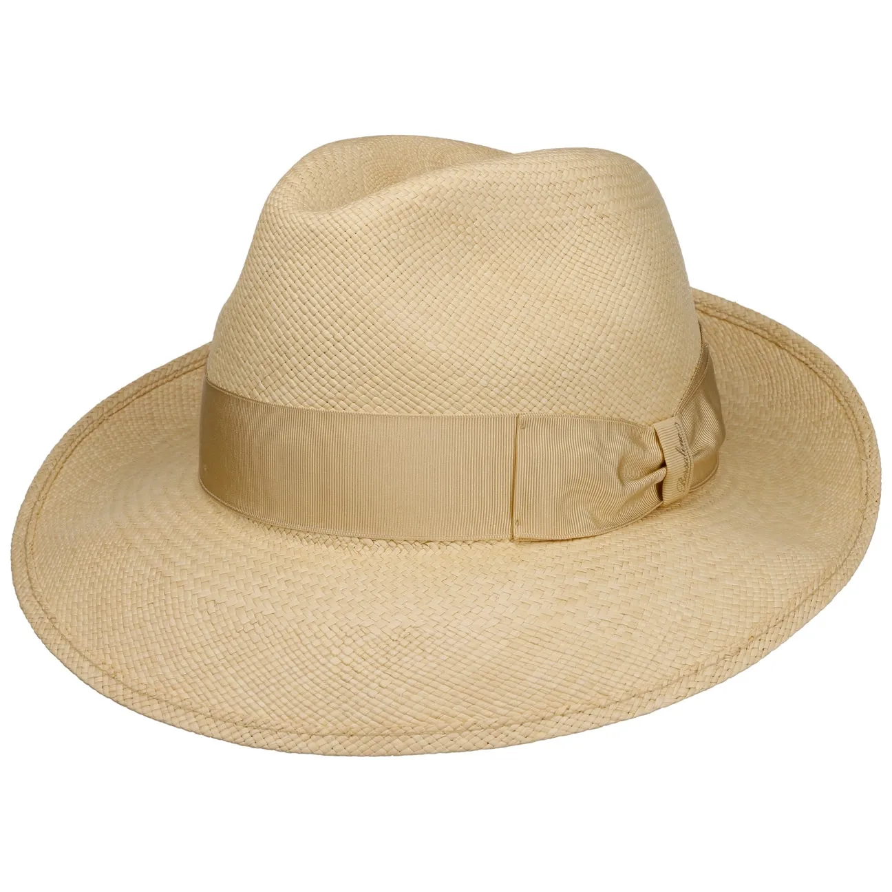 Big Brim Fedora Straw Hat by Borsalino