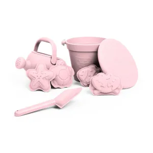 Bigjigs Toys Blush Pink Silicone Beach Toys Bundle (5 Pieces)