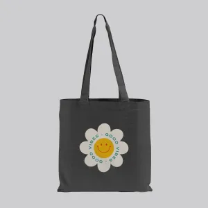 Black Color Customized Eco-Friendly Canvas Convention Tote Bags - Logo Tote Bags - TB205