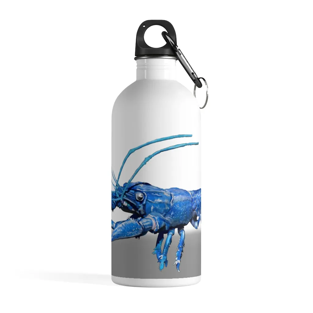 Blue Crawfish Stainless Steel Water Bottle