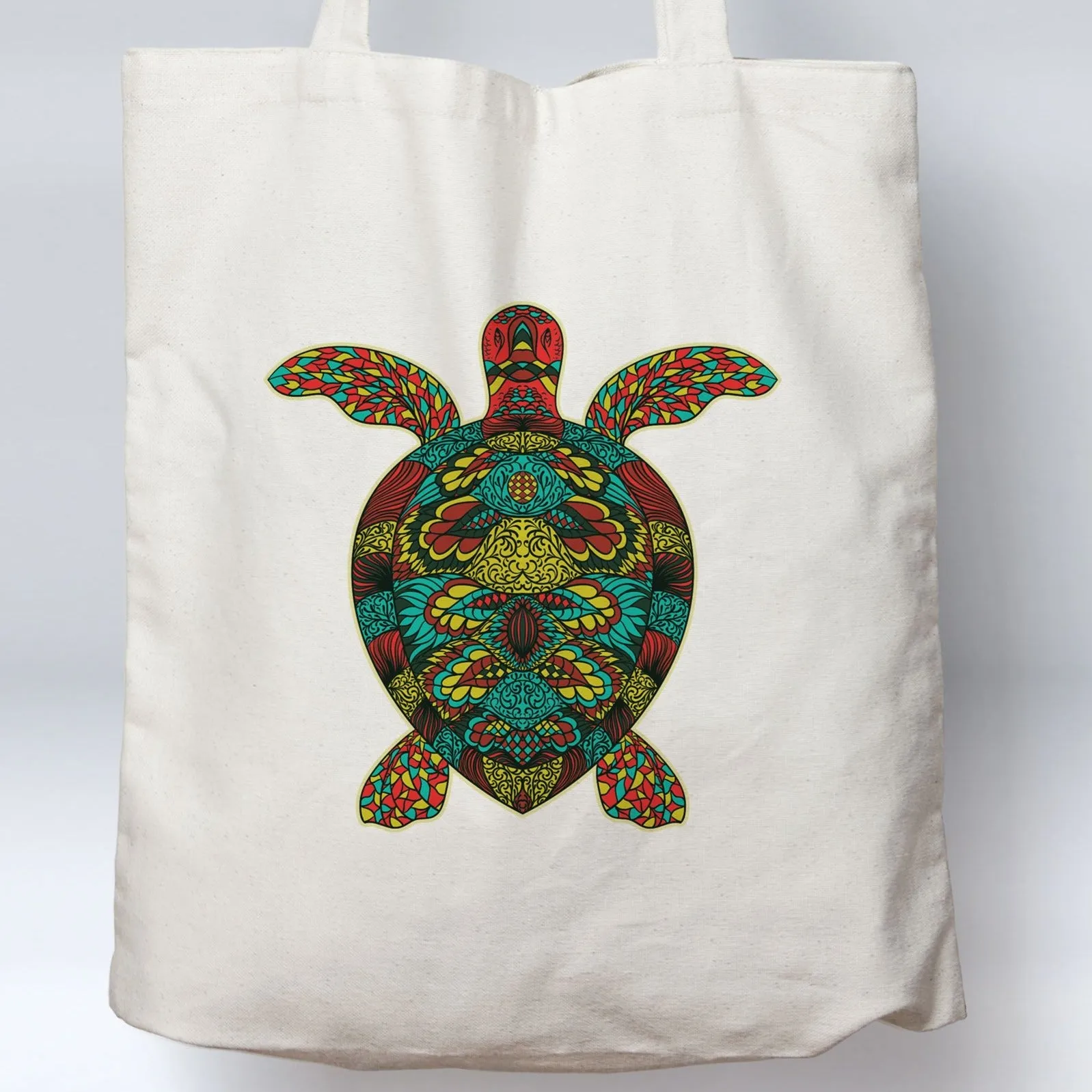 Bohemian Sea Turtle Beach Tote