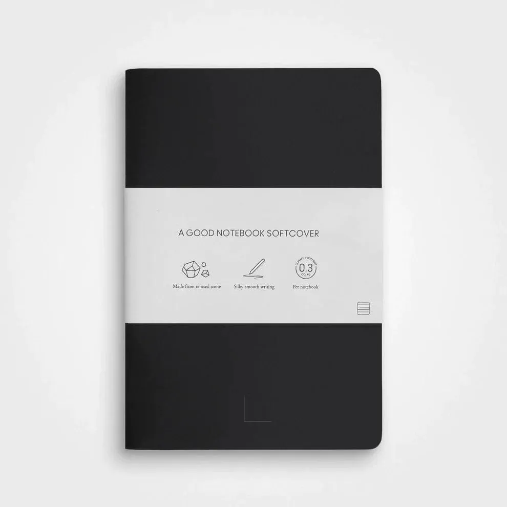 Bundle - Hybrid Tumbler & Stone Paper Notebooks, Black