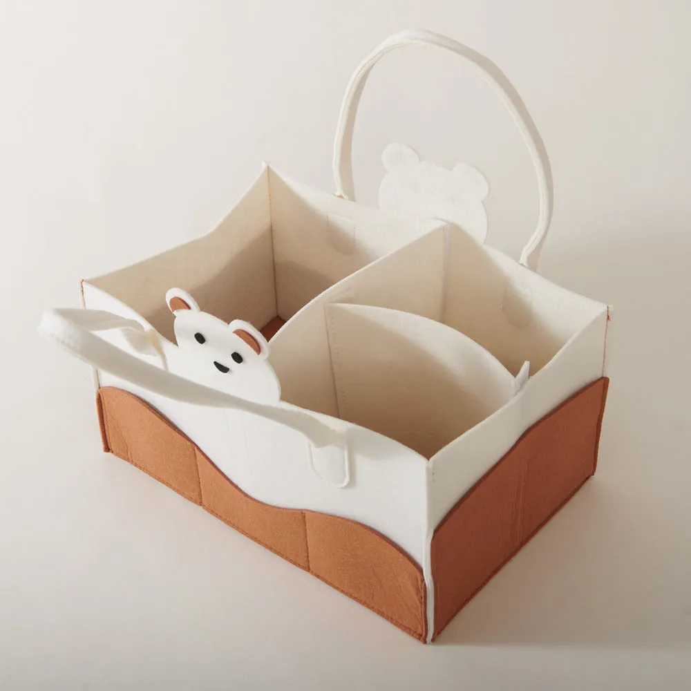 Cartoon Diaper Storage Basket