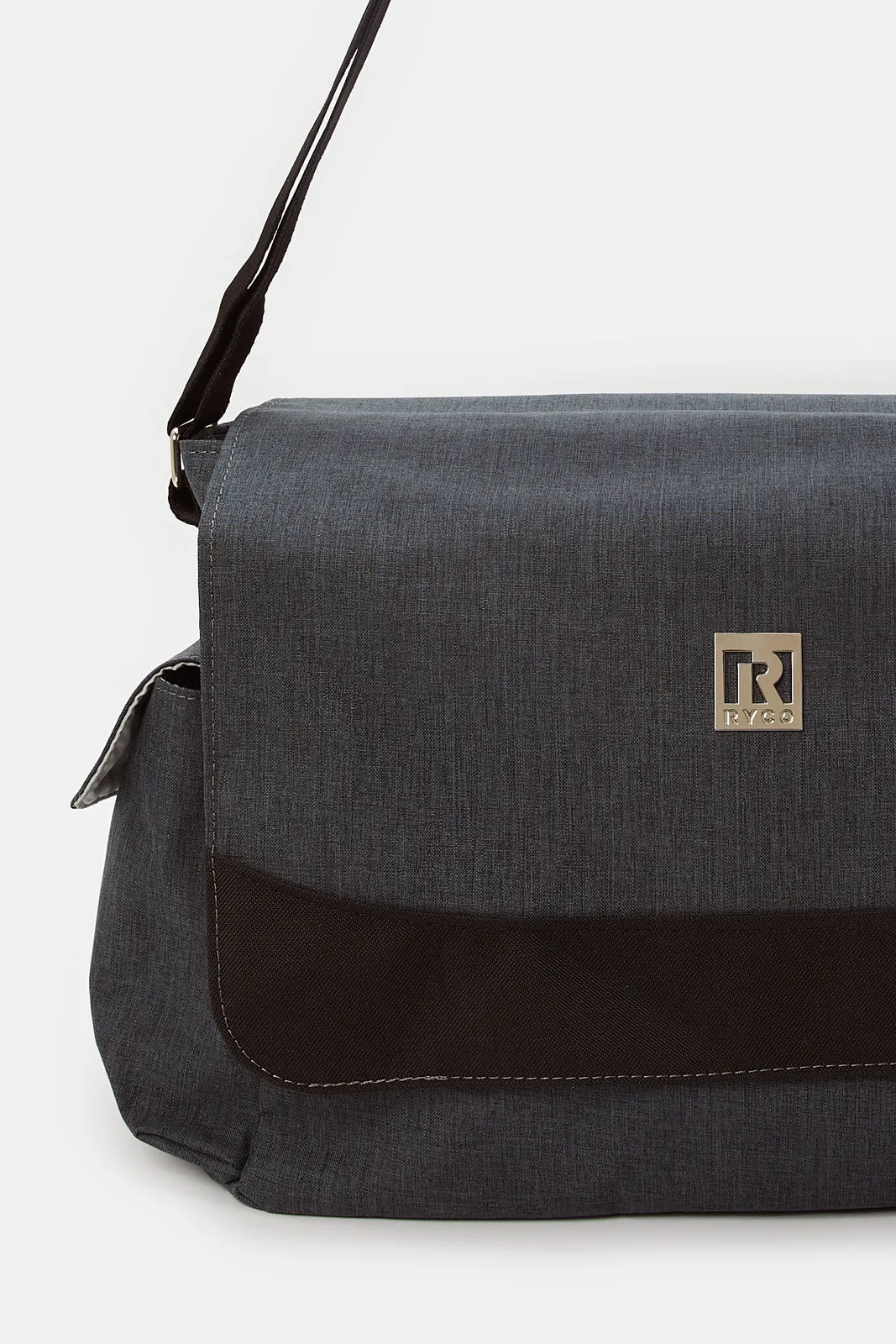 Charcoal Ryco-Vogue Messenger Nursery Bag