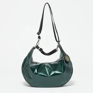 CHARLIE LIGHT TRICOLORE HALF-MOON BAG