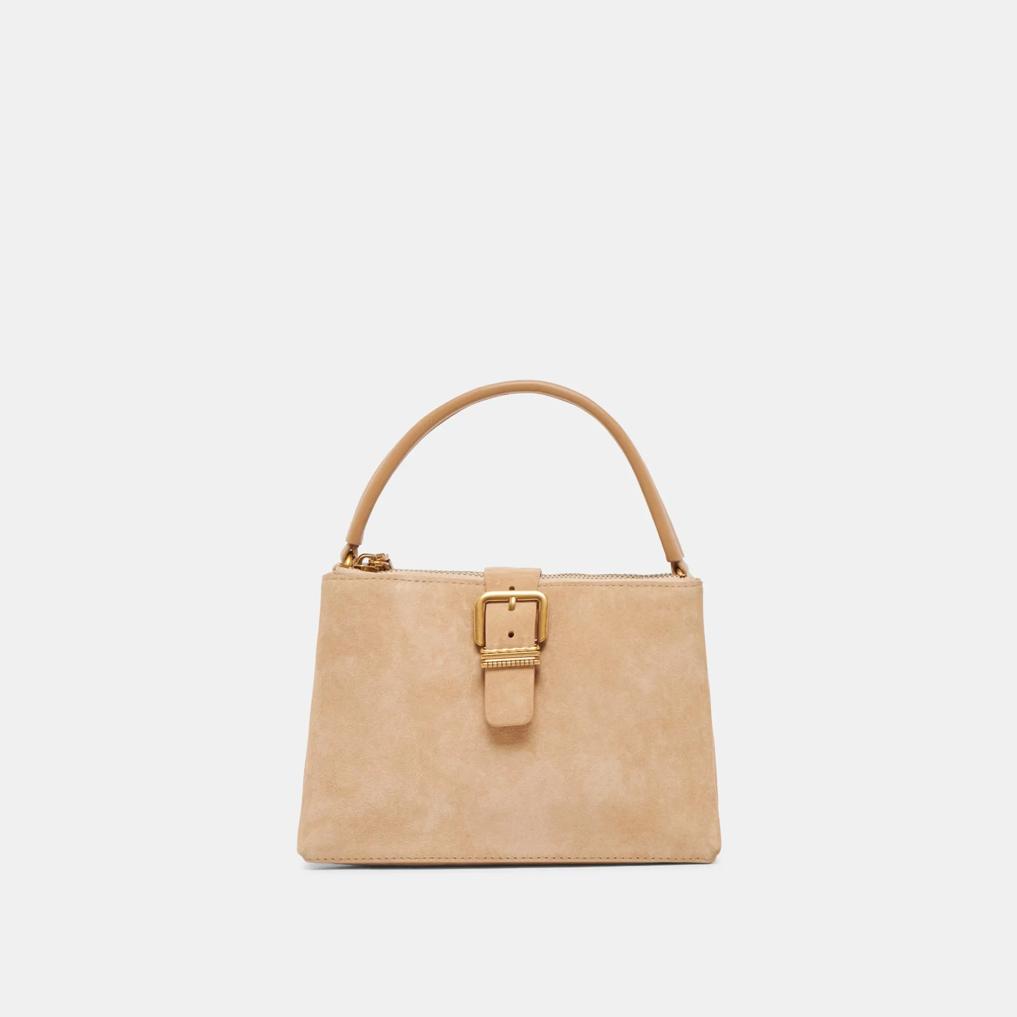 CHARLY CROSSBODY TAN SUEDE