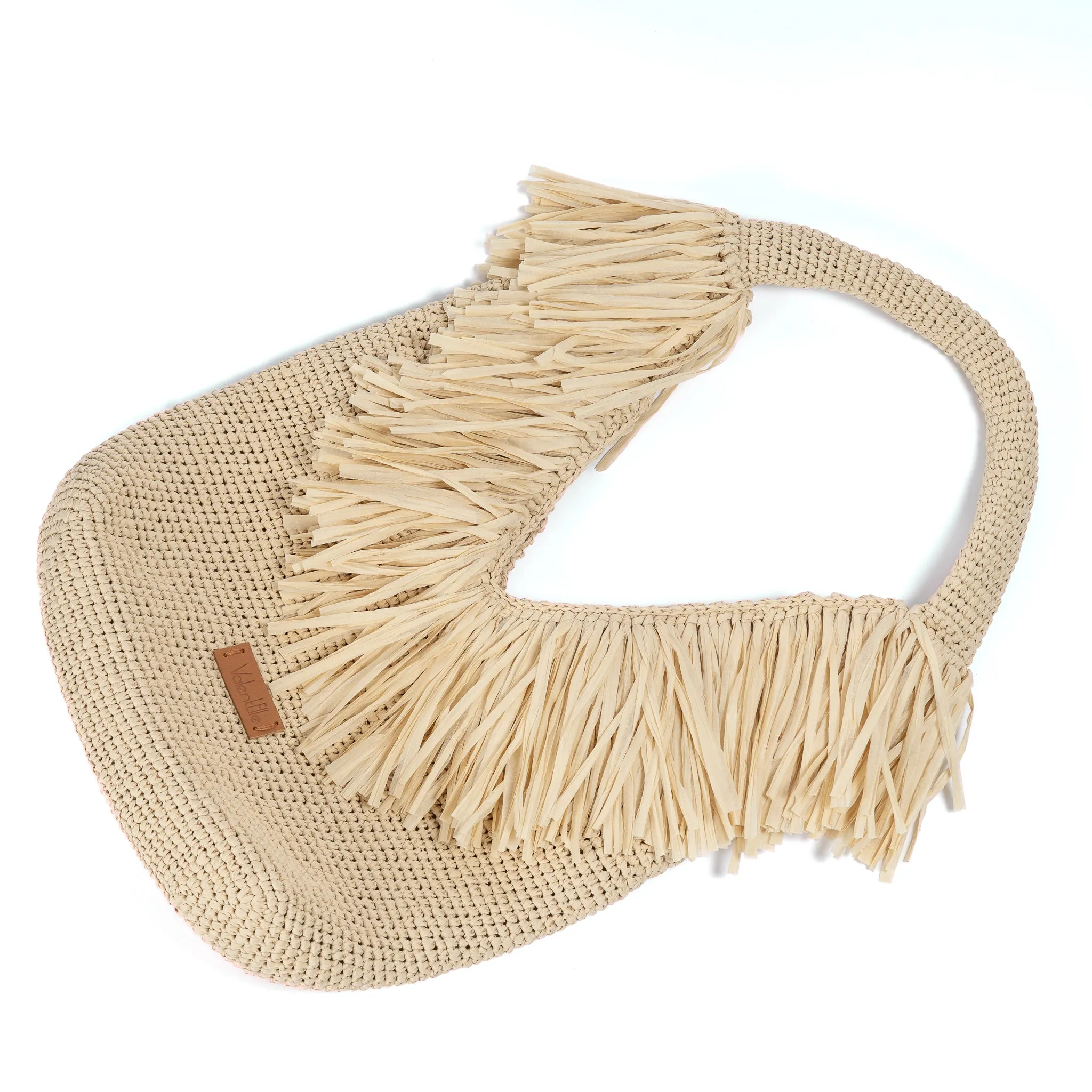 Chic Raffia Beach Bag