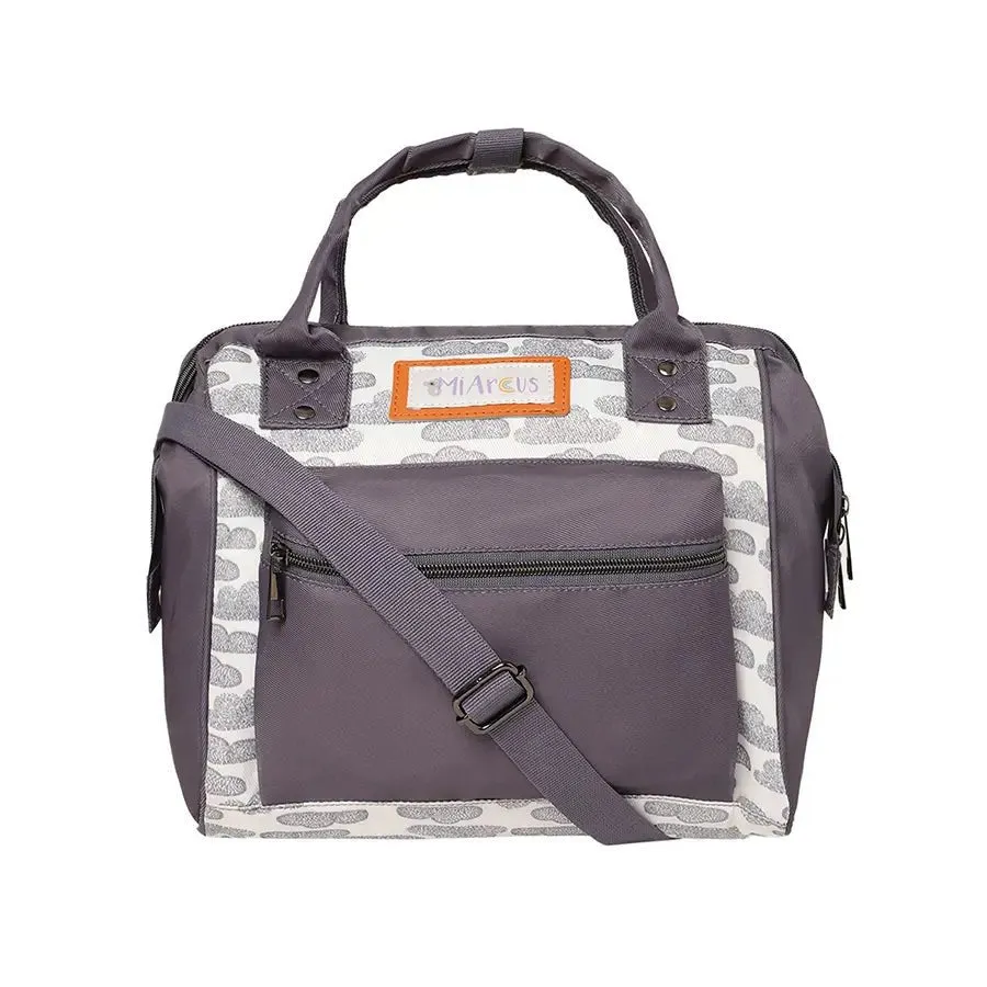 Cloud Print Diaper Bag