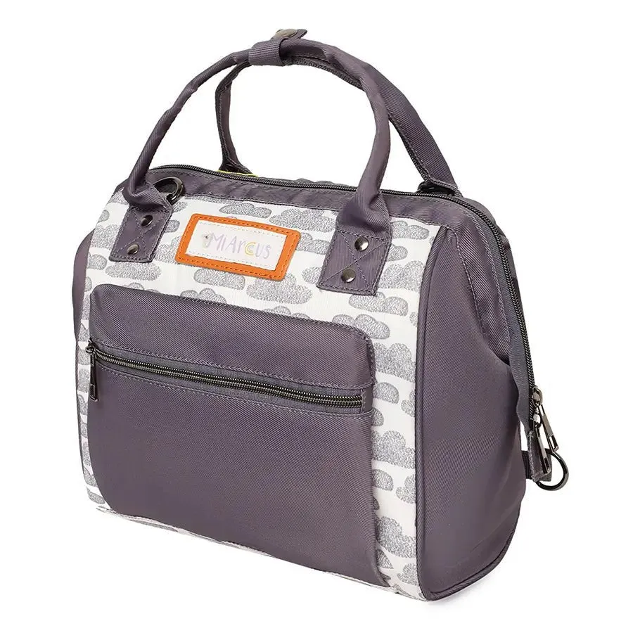 Cloud Print Diaper Bag