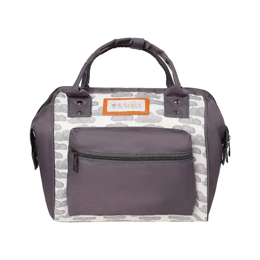 Cloud Print Diaper Bag