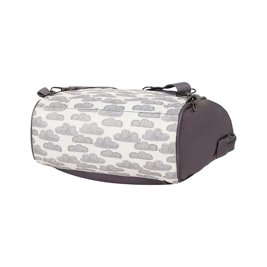 Cloud Print Diaper Bag