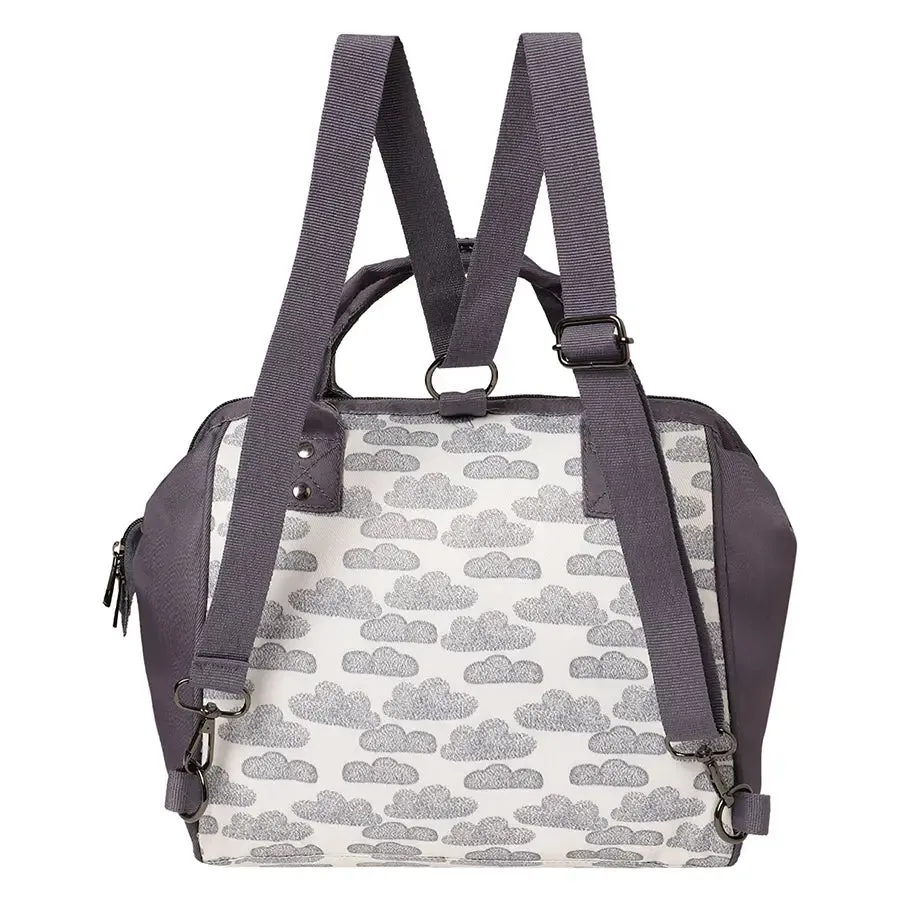 Cloud Print Diaper Bag