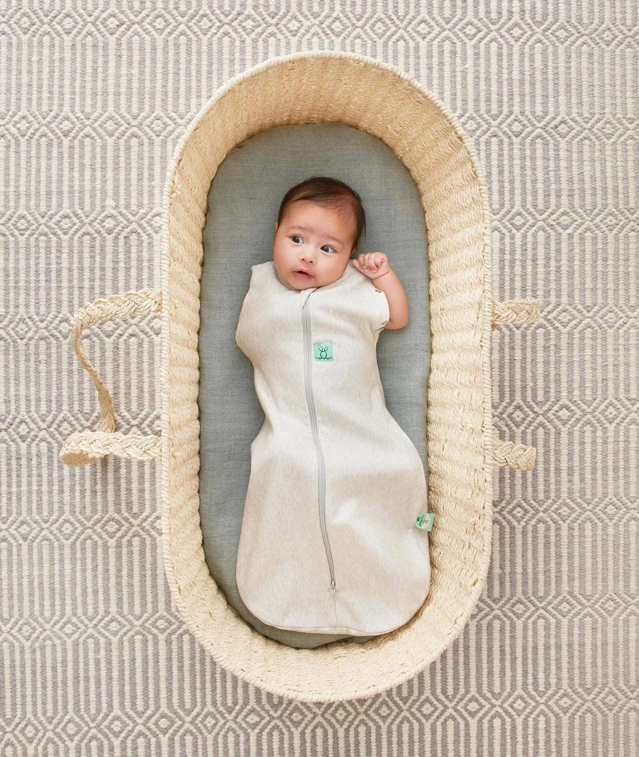 Cocoon Swaddle Bag 0.2 TOG Grey Marle