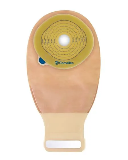 ConvaTec 416718 Esteem   1-Piece Drainable Pouch, Cut-To-Fit, Modified Stomahesive Skin Barrier; 12" Pouch With 1-Sided Comfort Panel, Invisiclose Tail Closure And Filter Transparent 20-70mm (13/16" - 2 ") Stoma Opening