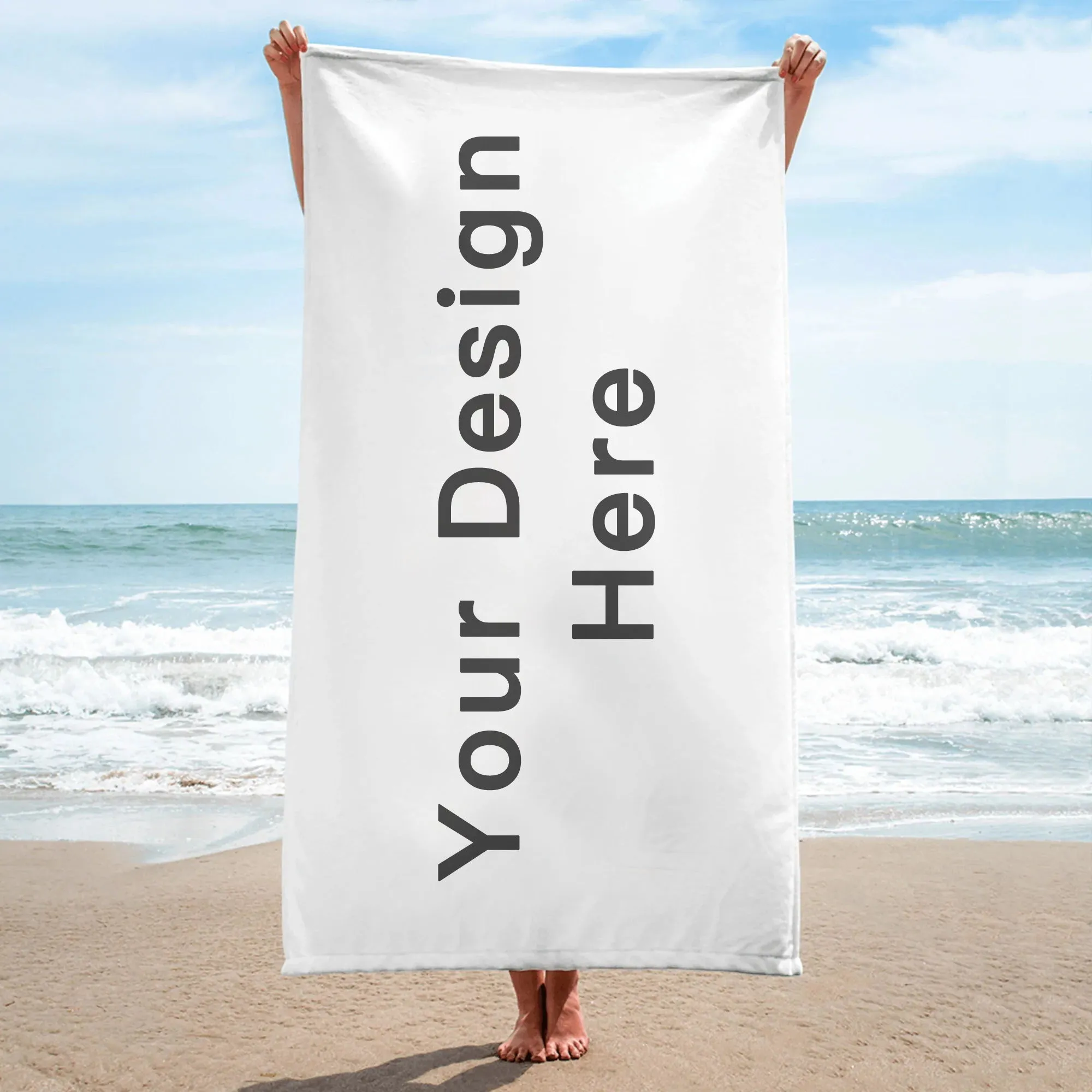 Custom Beach Towel With Picture/Photo Personalized Towels For Beach Party