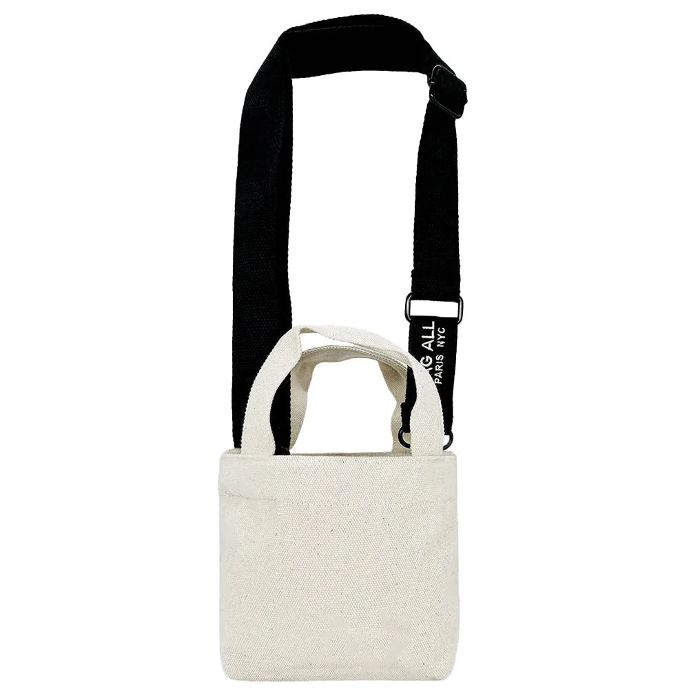 CUSTOM Mini Tote Bag with Strap