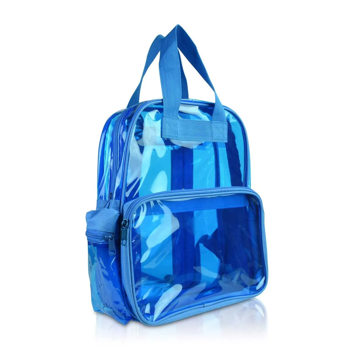 Dalix Small Neon Clear Backpacks