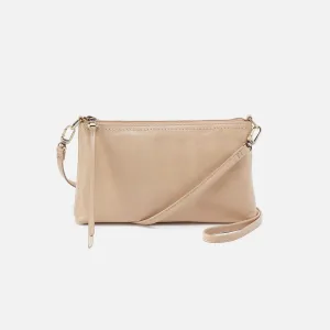 Darcy Crossbody In Polished Leather - Quartz