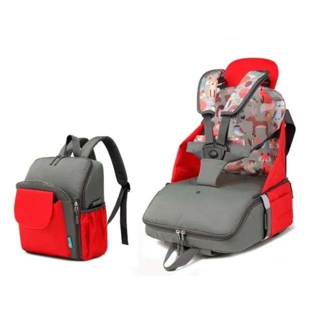 Diaper Bag Backpack Booster Highchair