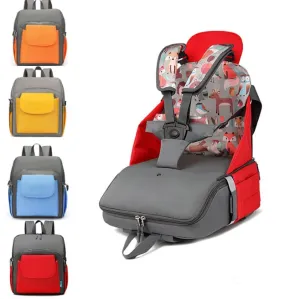 Diaper Bag Backpack Booster Highchair