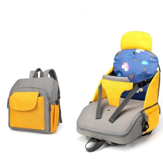 Diaper Bag Backpack Booster Highchair