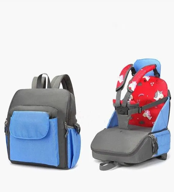 Diaper Bag Backpack Booster Highchair