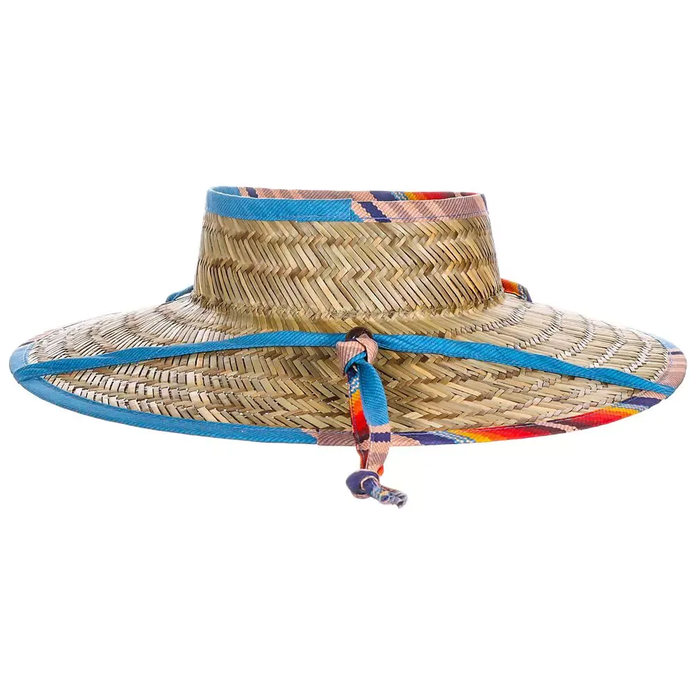 Dorfman Pacific Dalton - Straw Roll Visor Hat