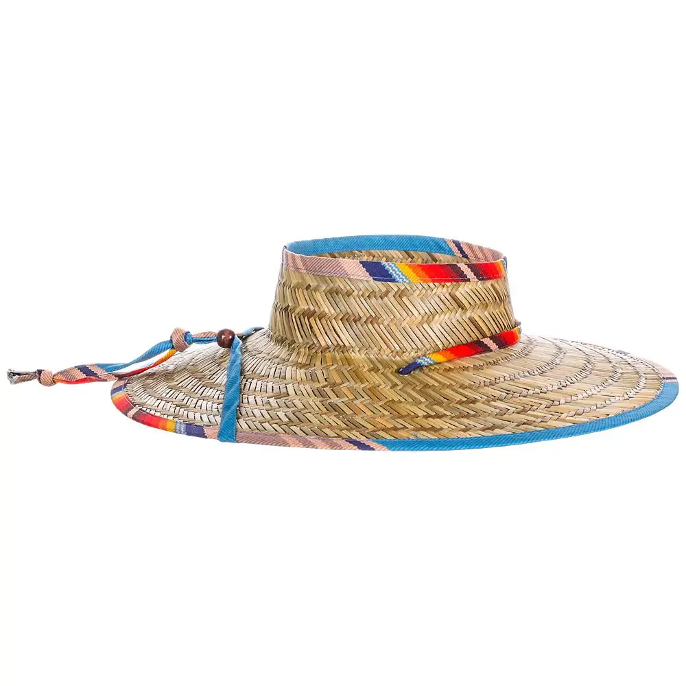 Dorfman Pacific Dalton - Straw Roll Visor Hat