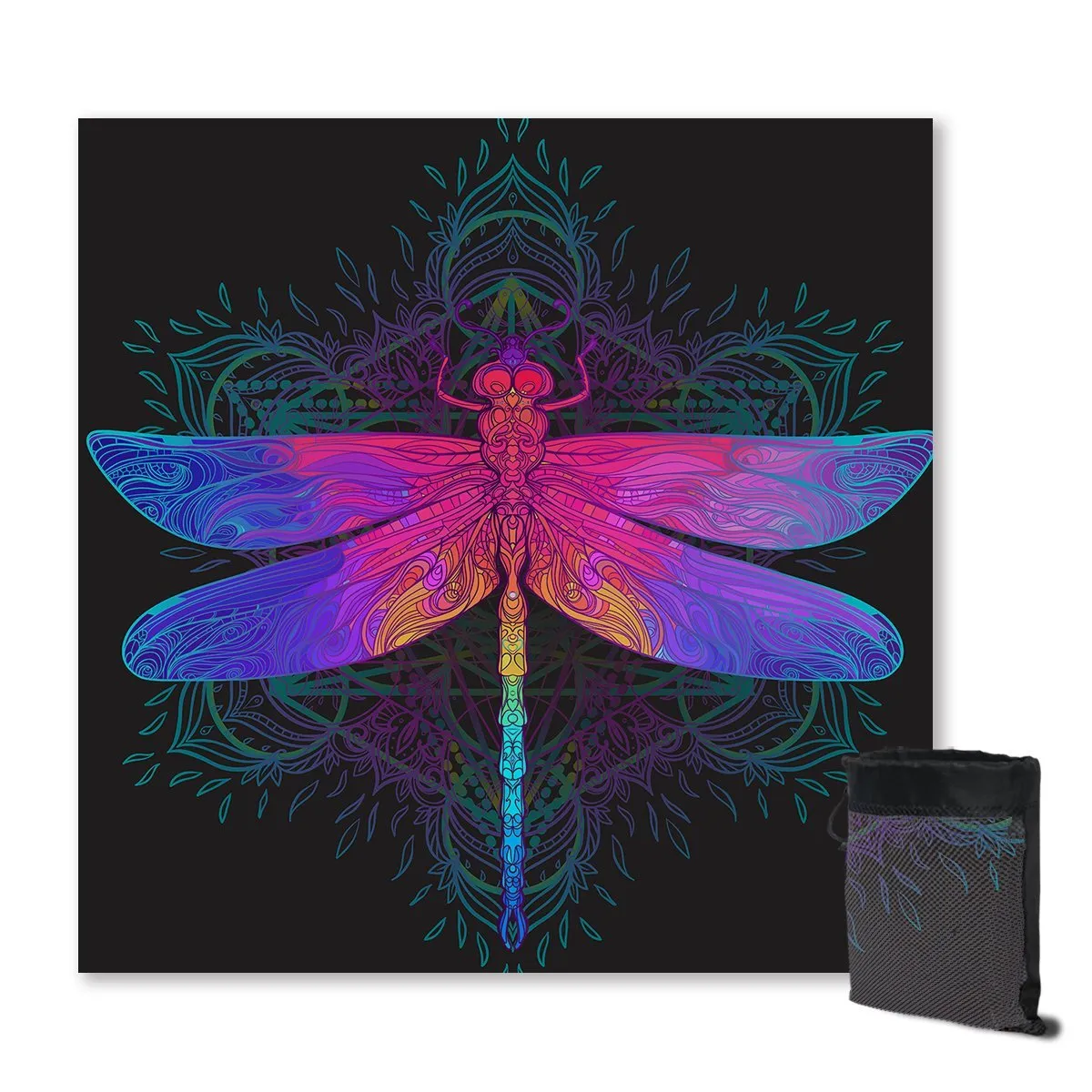 Dragonfly Dreams Sand Free Towel