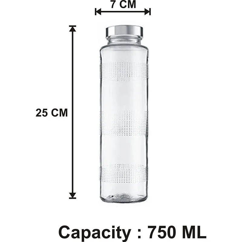 Elain Water Bottle (750 ML) - Set Of Four