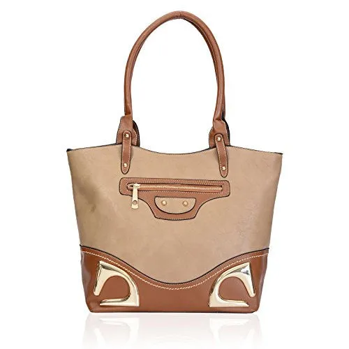 Faux Leather Tote Bag