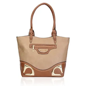 Faux Leather Tote Bag