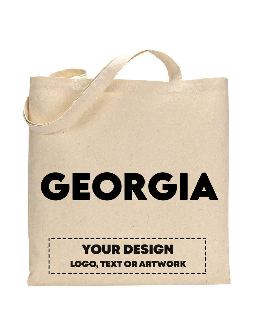 Georgia Tote Bag - State Tote Bags