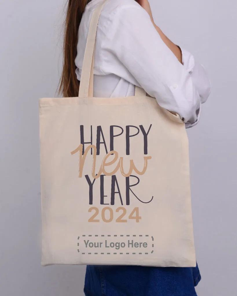 Happy New Year 2024 Tote Bag - New Year's Tote Bags